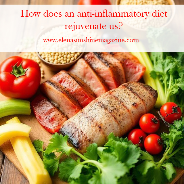 How does an anti-inflammatory diet rejuvenate us?